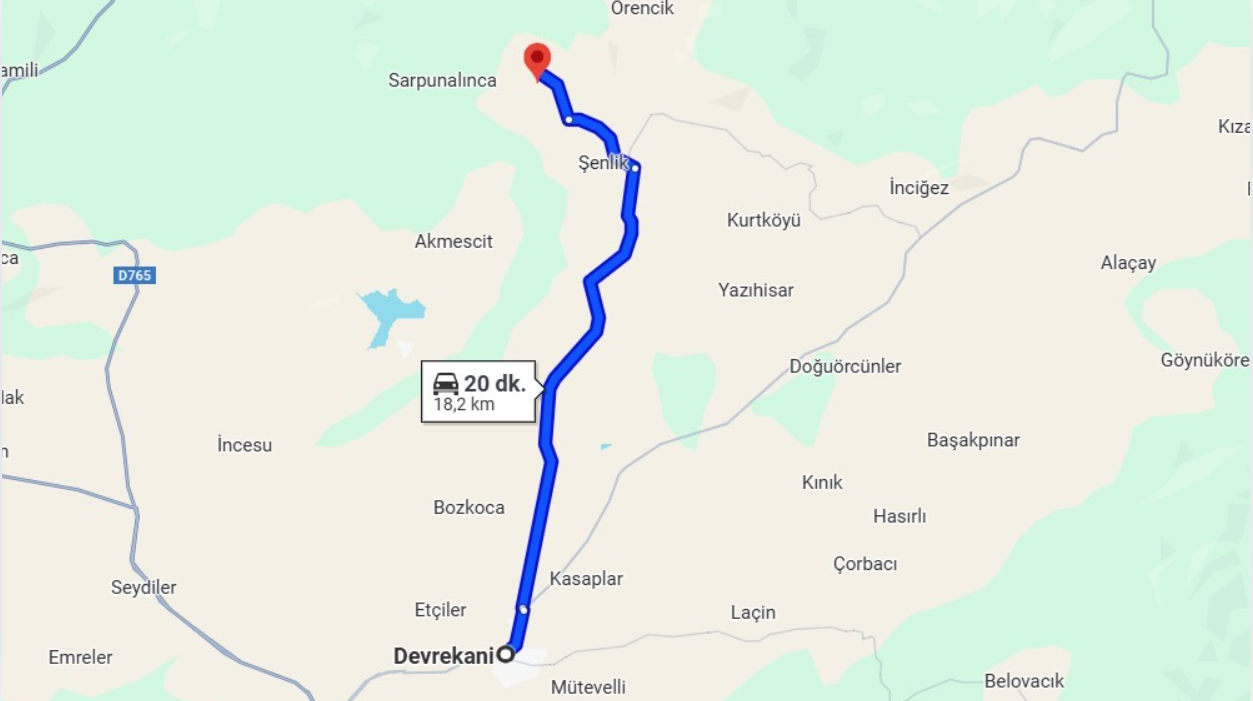 KASTAMONU DEVREKANİ ŞENLİK KÖYÜ 230M² HİSSELİ TARLAMIZ SATILIK - KASTAMONU DEVREKANİ fotoğraf 3